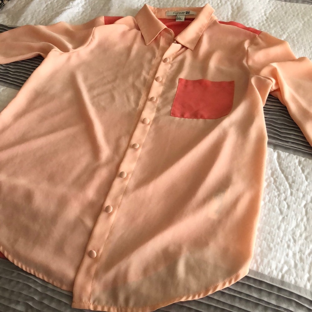 2 colored blouse